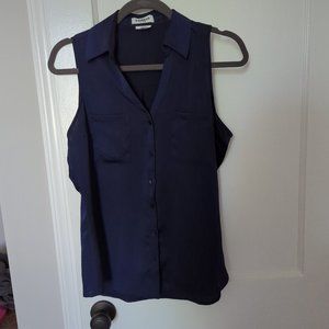 Express Sleeveless portofino shirt